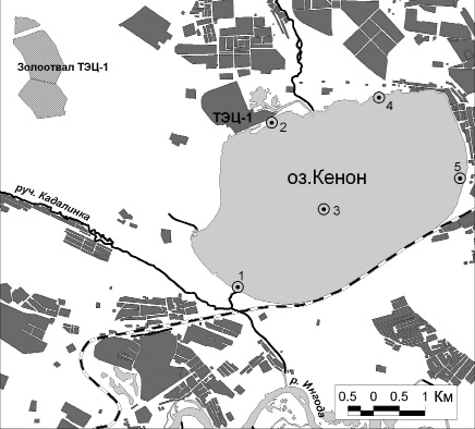 Карта глубин тэц 2 смоленск